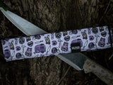 Lilac Scream Canvas Collar